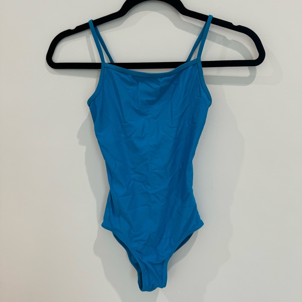 Dancewear Royal Blue Dance Leotard and Skirt (2 pieces) // pre-teen